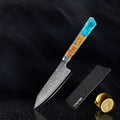 Santoku Kaen 18 cm · Ámbar